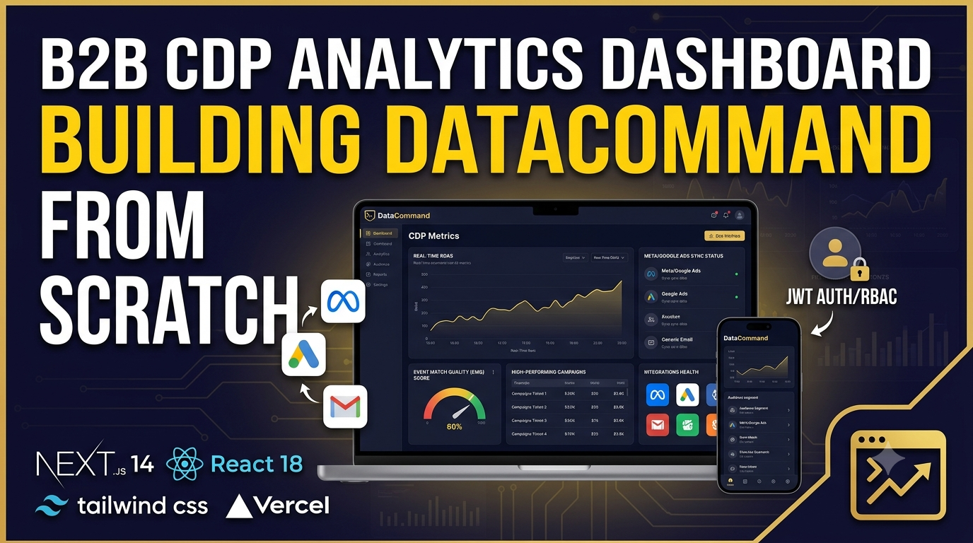 DataCommand CDP Dashboard banner