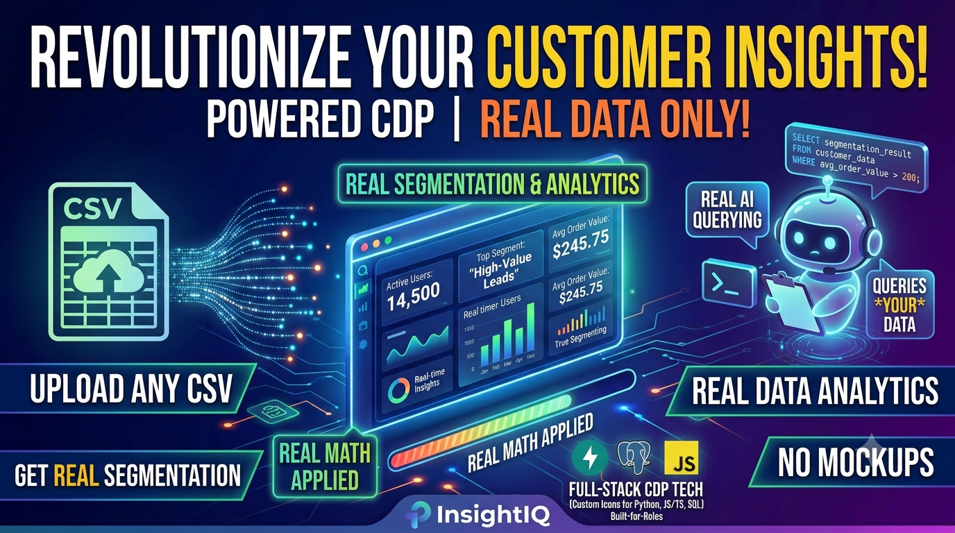 InsightIQ AI-powered CDP banner
